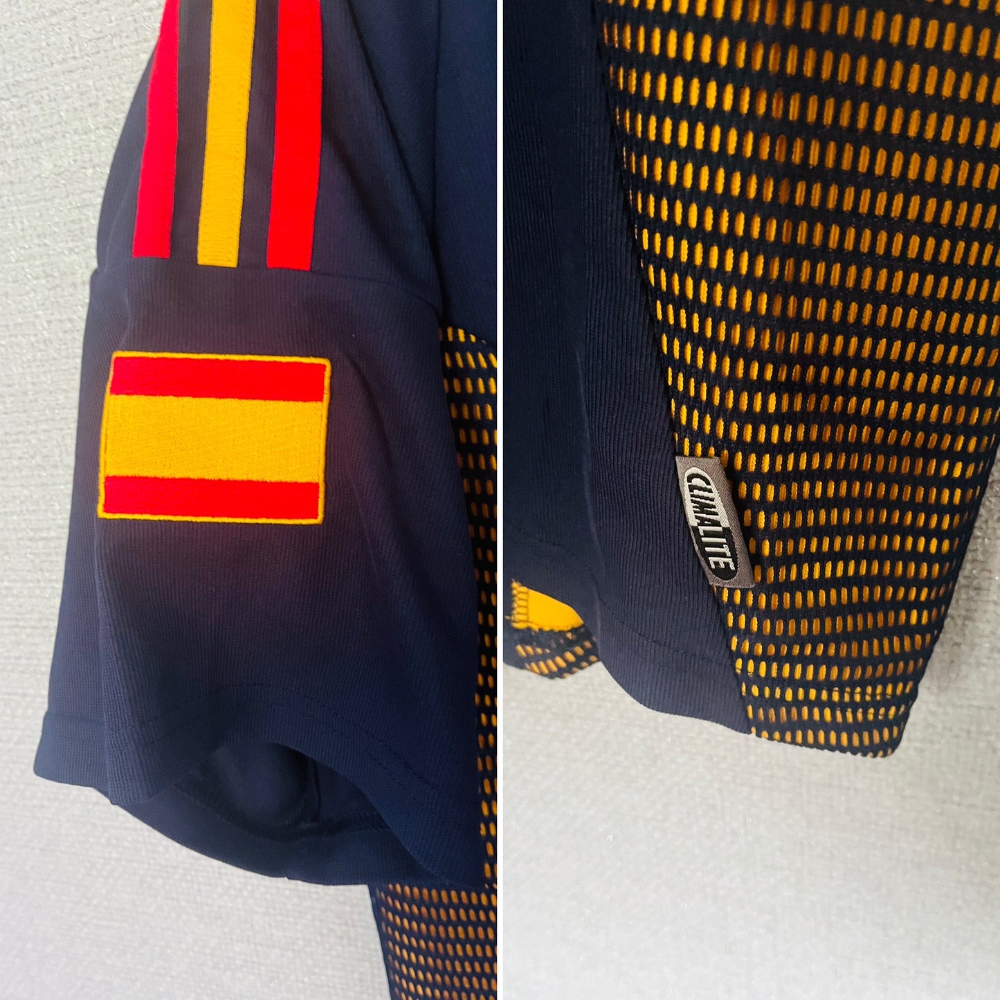 Spain away football shirt            W/C 2002 Raul Large