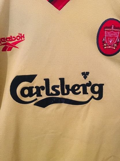 Liverpool away football shirt 1997/99 Owen Large