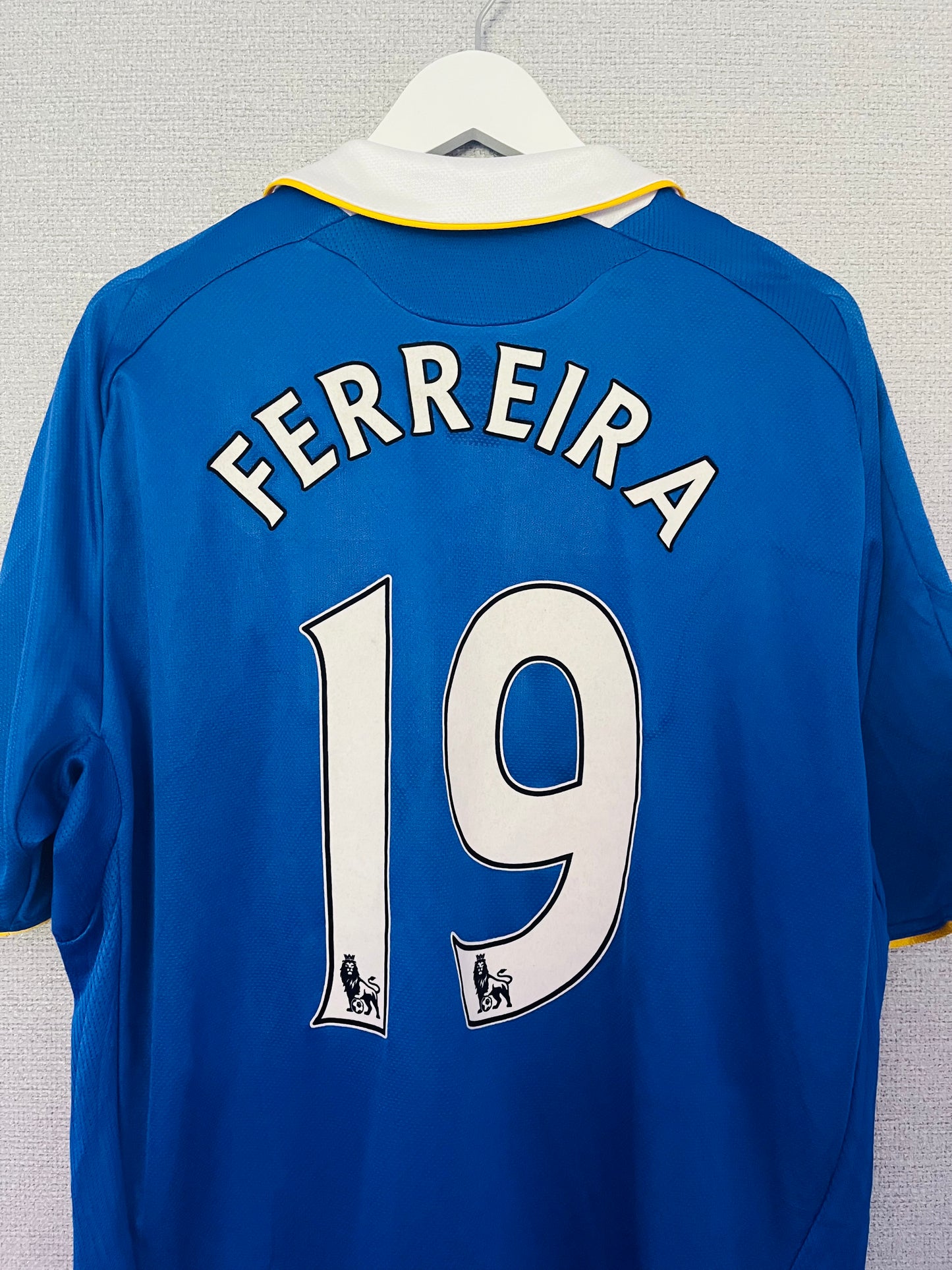 Chelsea home football shirt 2008/09 Ferreira XL