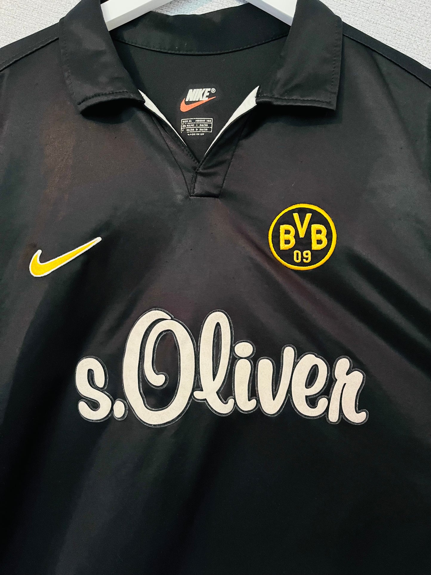 Borussia Dortmund away football shirt 1998/2000 Chapuisat XL