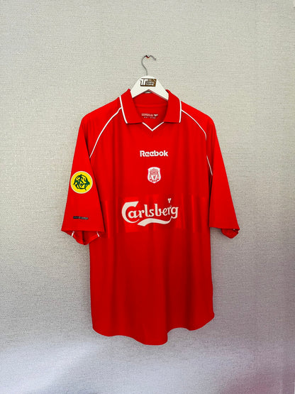Liverpool home football shirt
2000/02 Gerrard Large