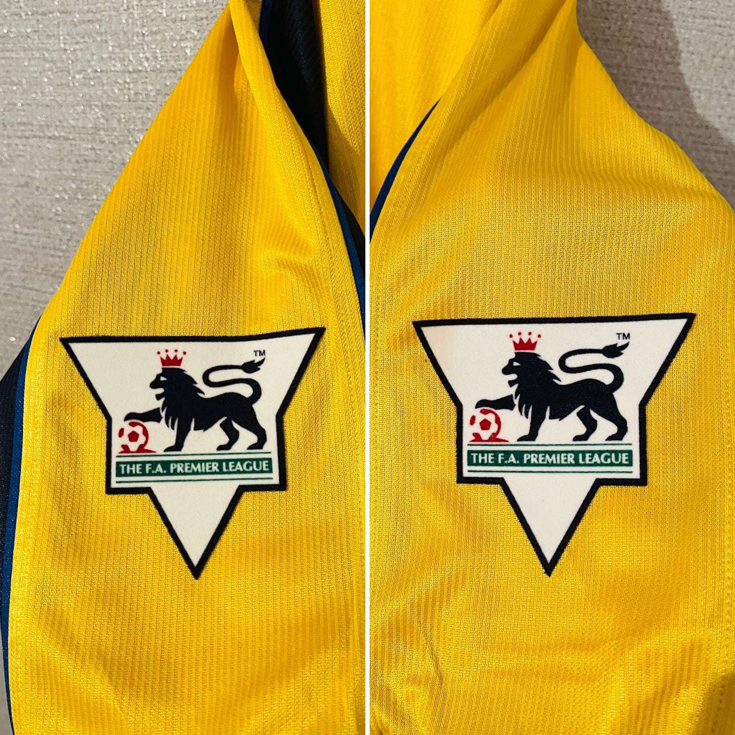 Arsenal away football shirt 1999/2001 Vieira XXL