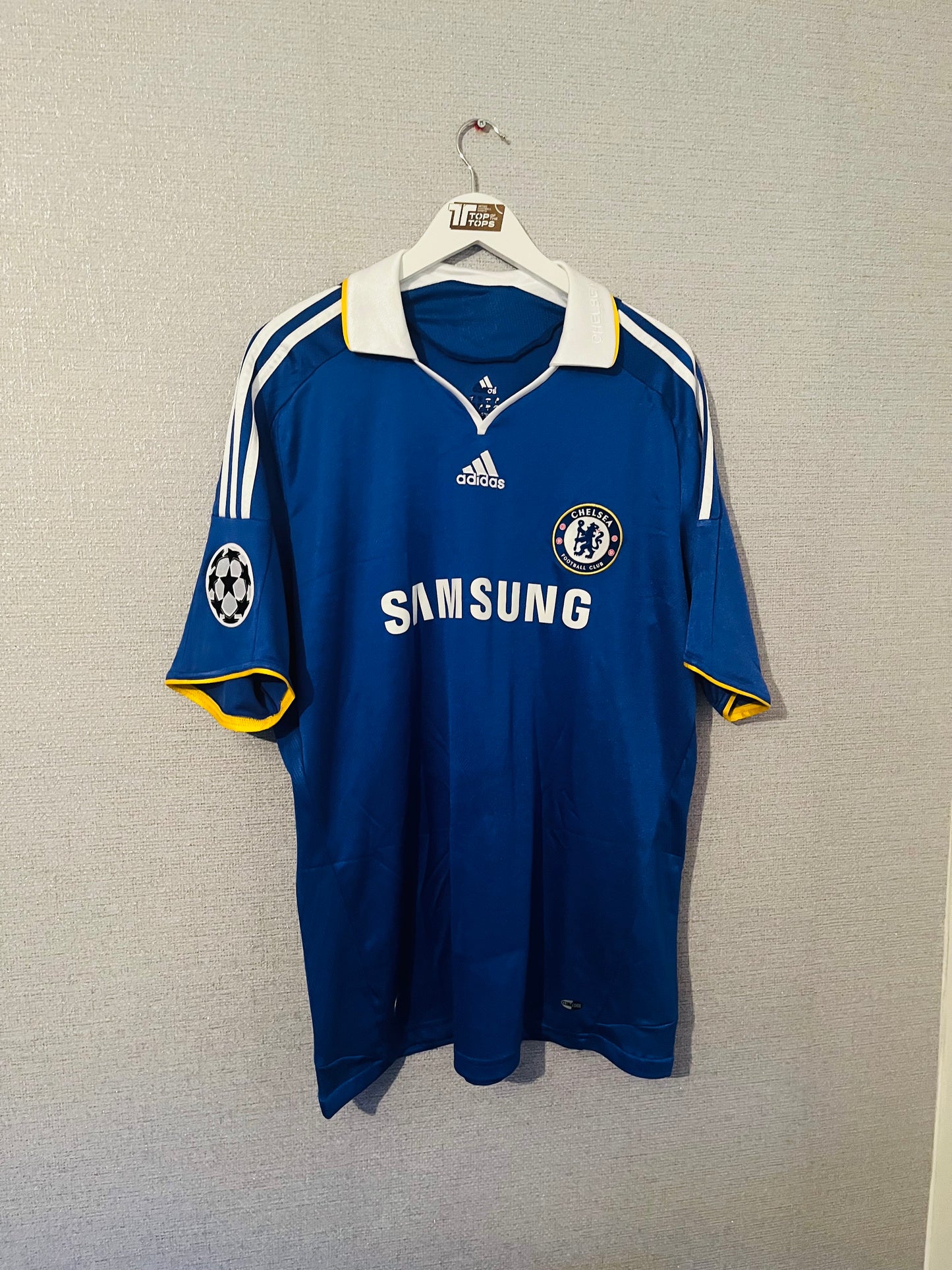 Chelsea home football shirt 2008/09 Drogba XL