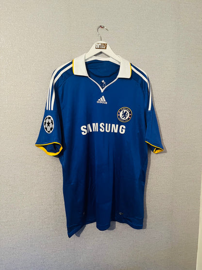 Chelsea home football shirt 2008/09 Drogba XL
