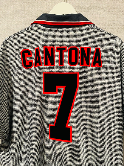 Manchester United away football shirt 1995/96 Cantona XL