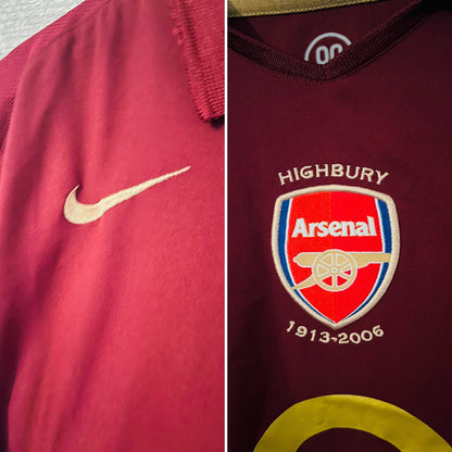 Arsenal home football shirt 2005/06 Henry Large