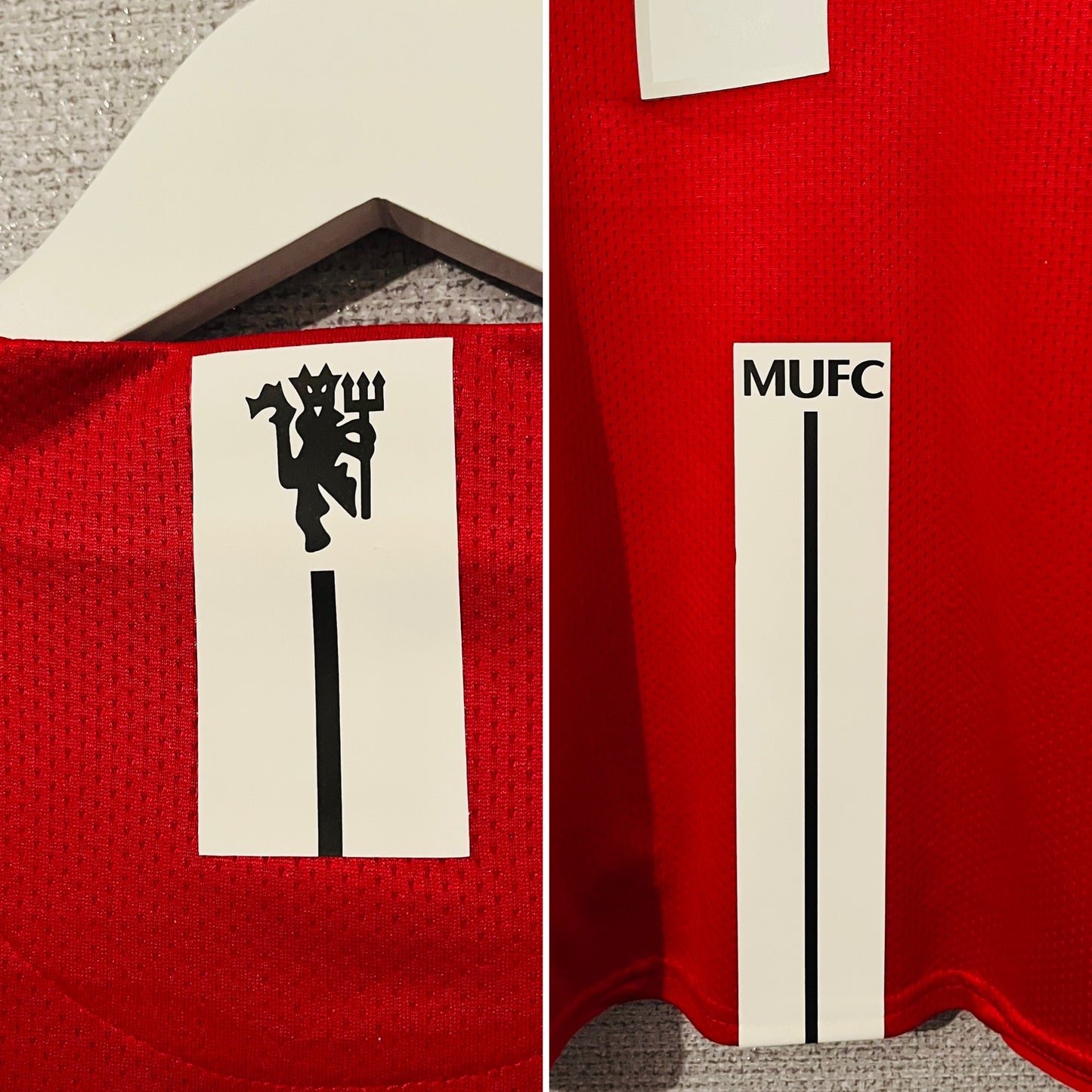 Manchester United home football shirt 2008/09 CR7 Large