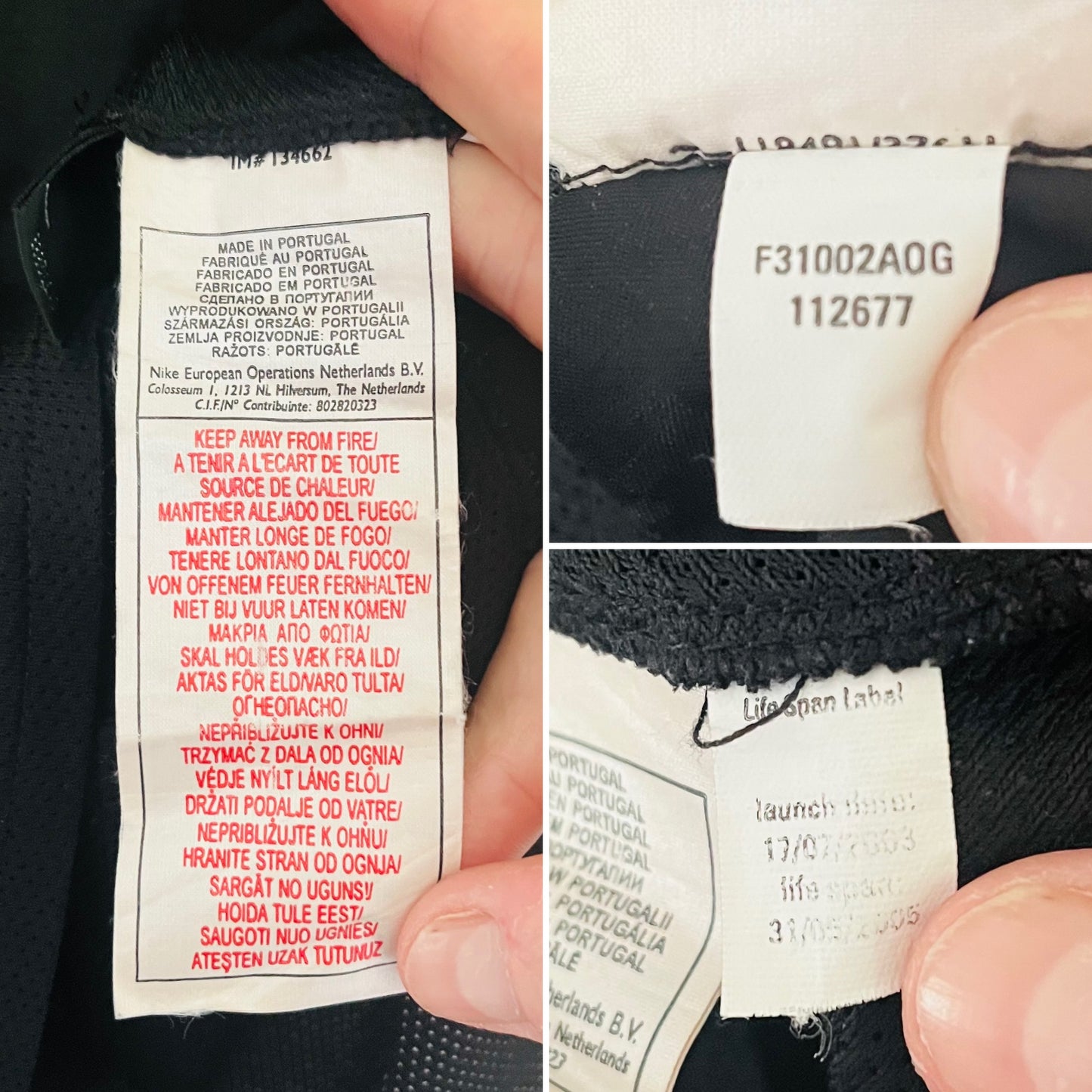 Manchester United away football shirt
2003/04 CR7 XL