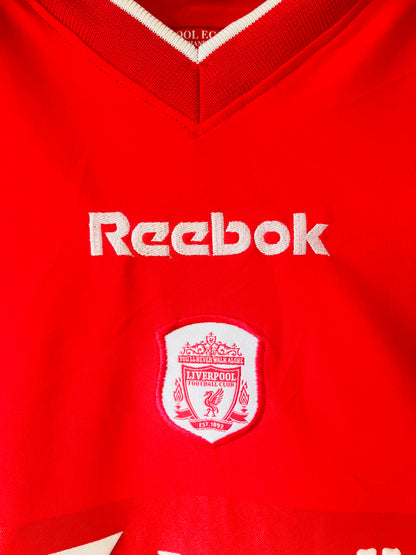 Liverpool home football shirt 2000/02 Fowler Large