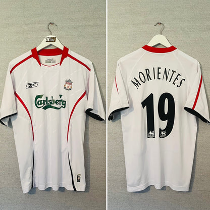 Liverpool away football shirt
2005/06 Morientes Medium