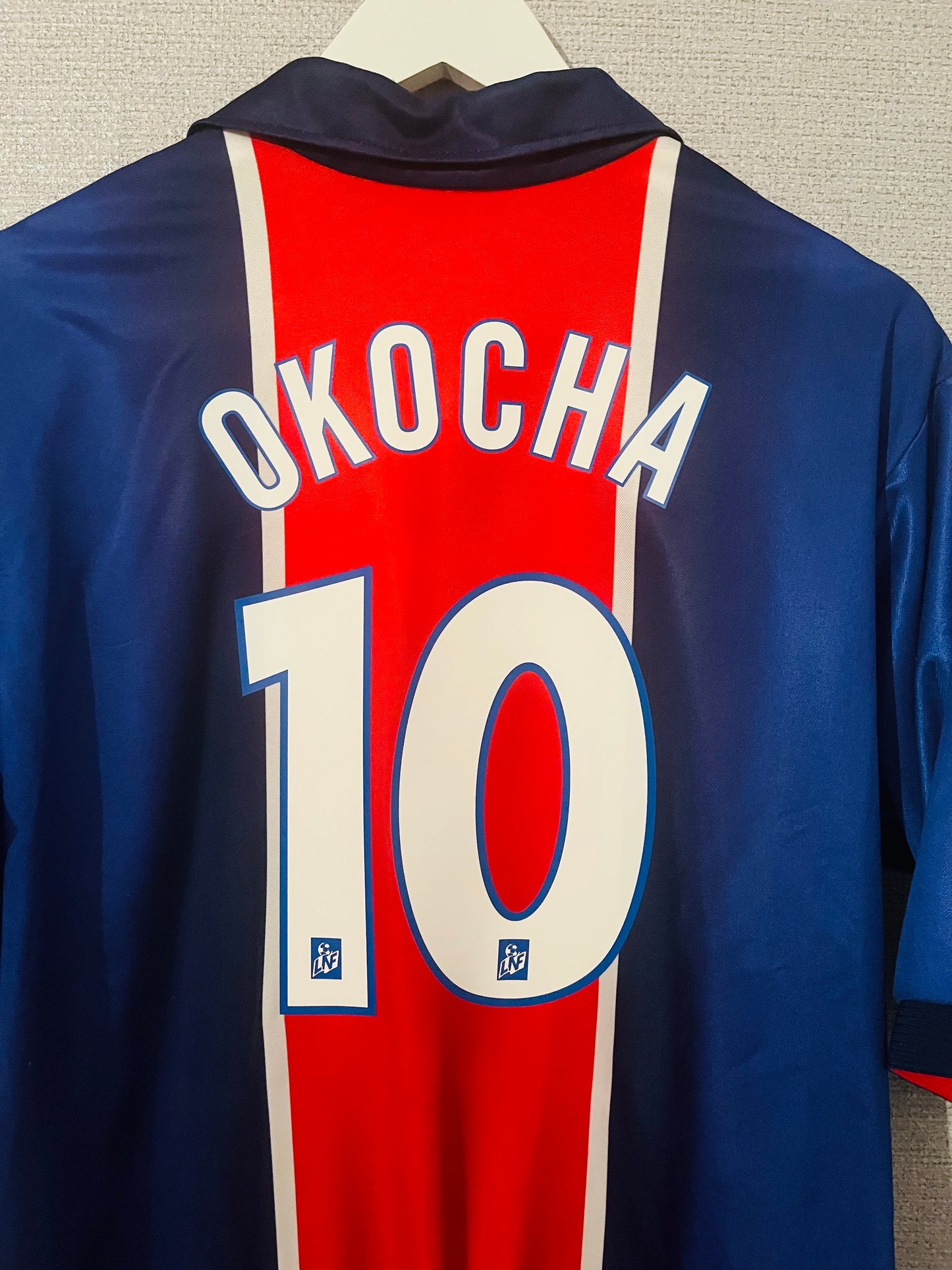 PSG home football shirt 1998/99 Okocha Medium