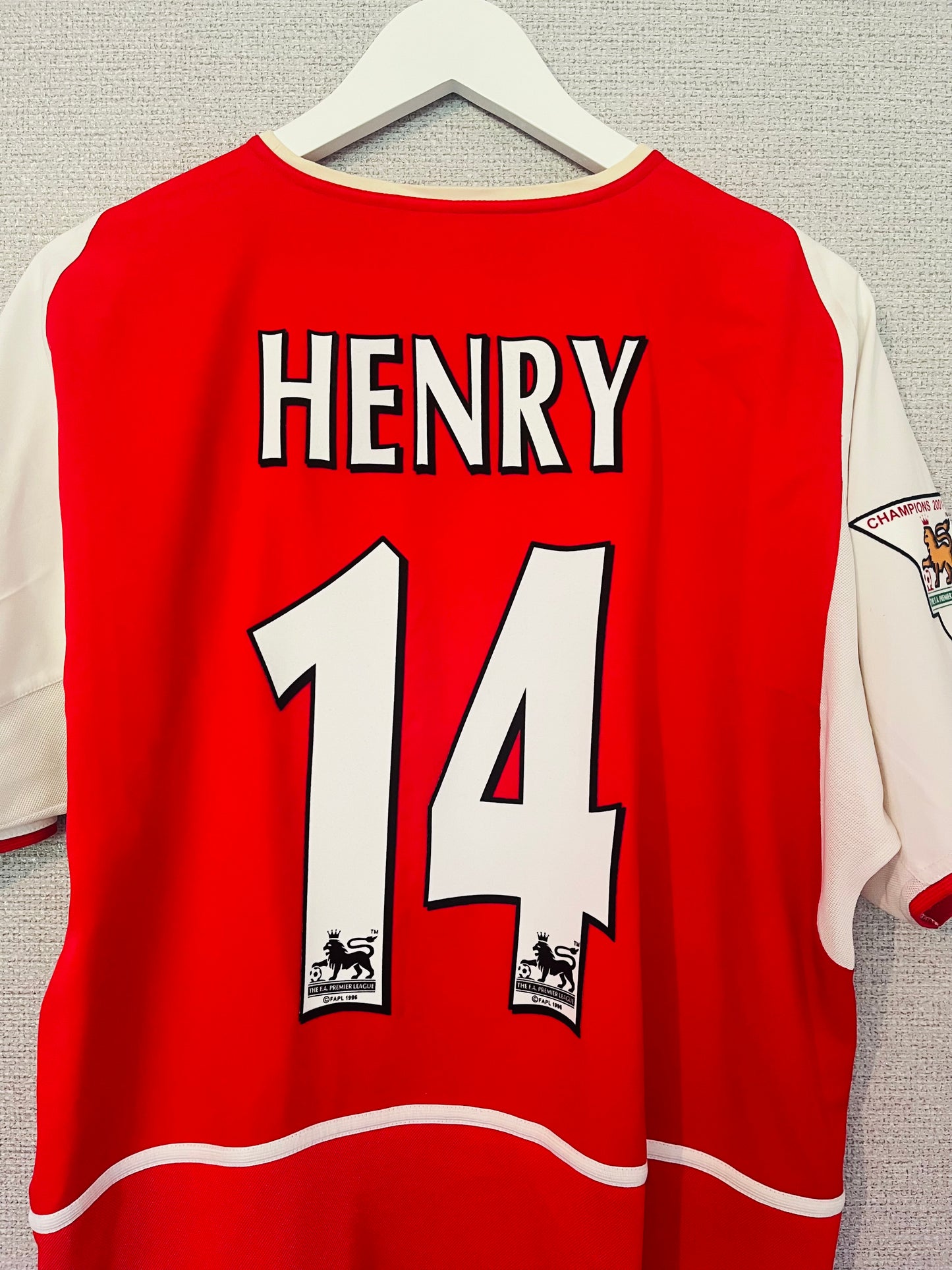 Arsenal home football shirt 2002/03 Henry Medium
