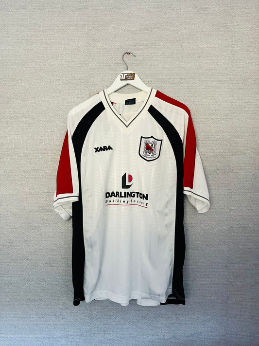 Darlington home football shirt 2000/02 XL