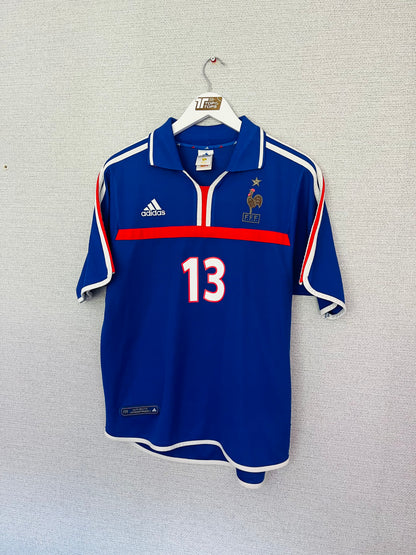 France home football shirt Euro 2000 Wiltord Medium