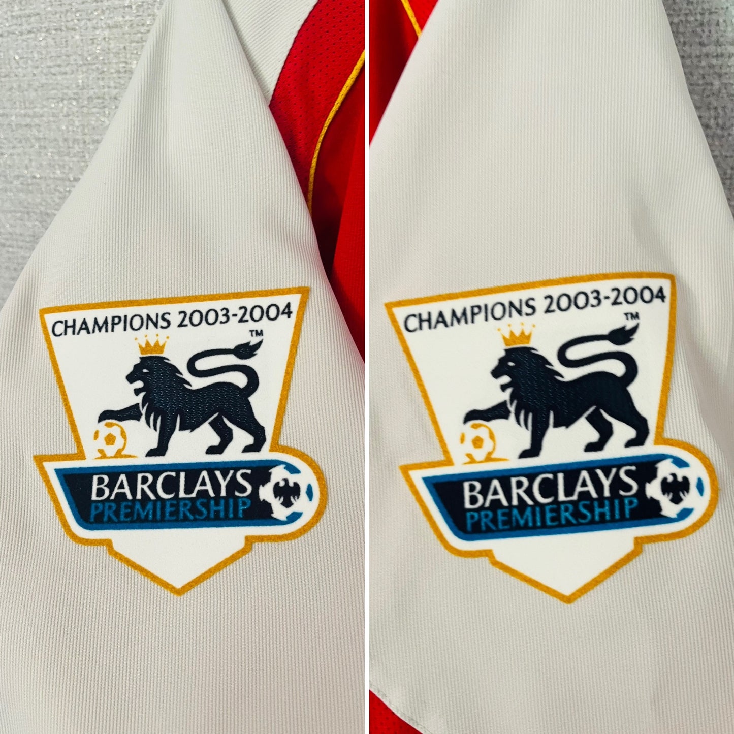 Arsenal home football shirt
2004/05 Vieira Medium