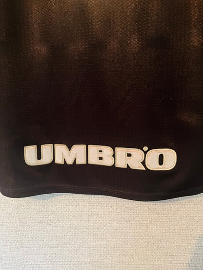 Manchester United third football shirt 1998/99 Stam Medium