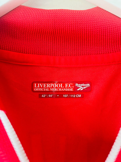 Liverpool home football shirt 2000/02 Fowler Large