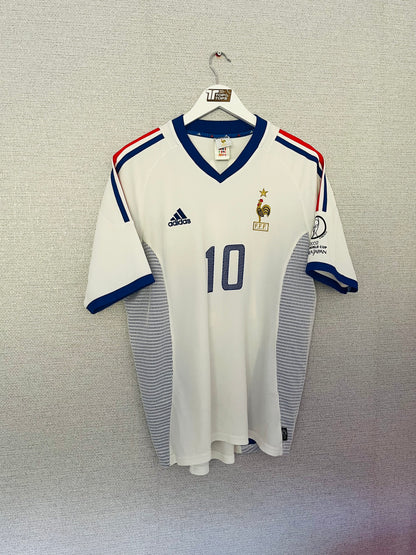 France away football shirt          W/C 2002 Zidane Large