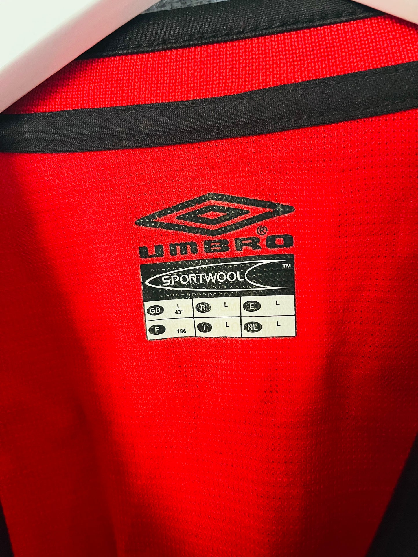 Manchester United home football shirt 2000/02 Beckham Large