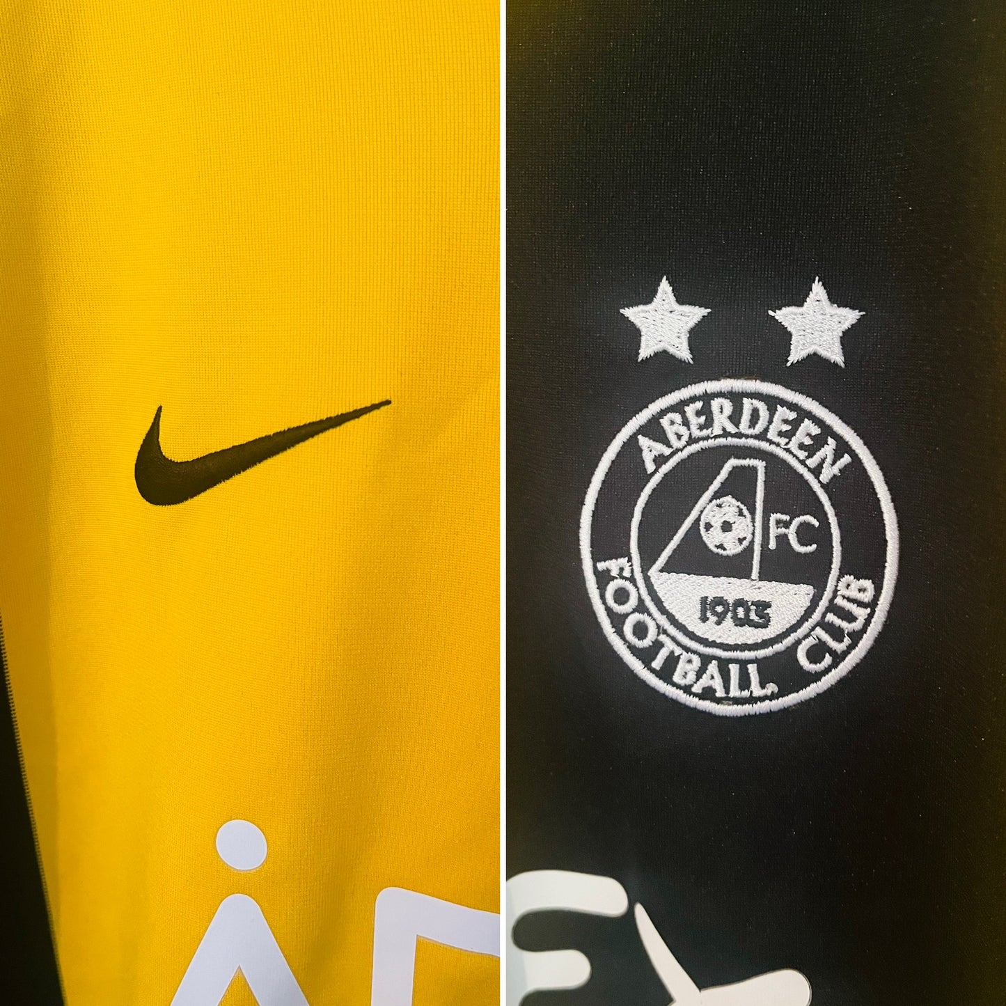 Aberdeen third football shirt 2007/08 XL