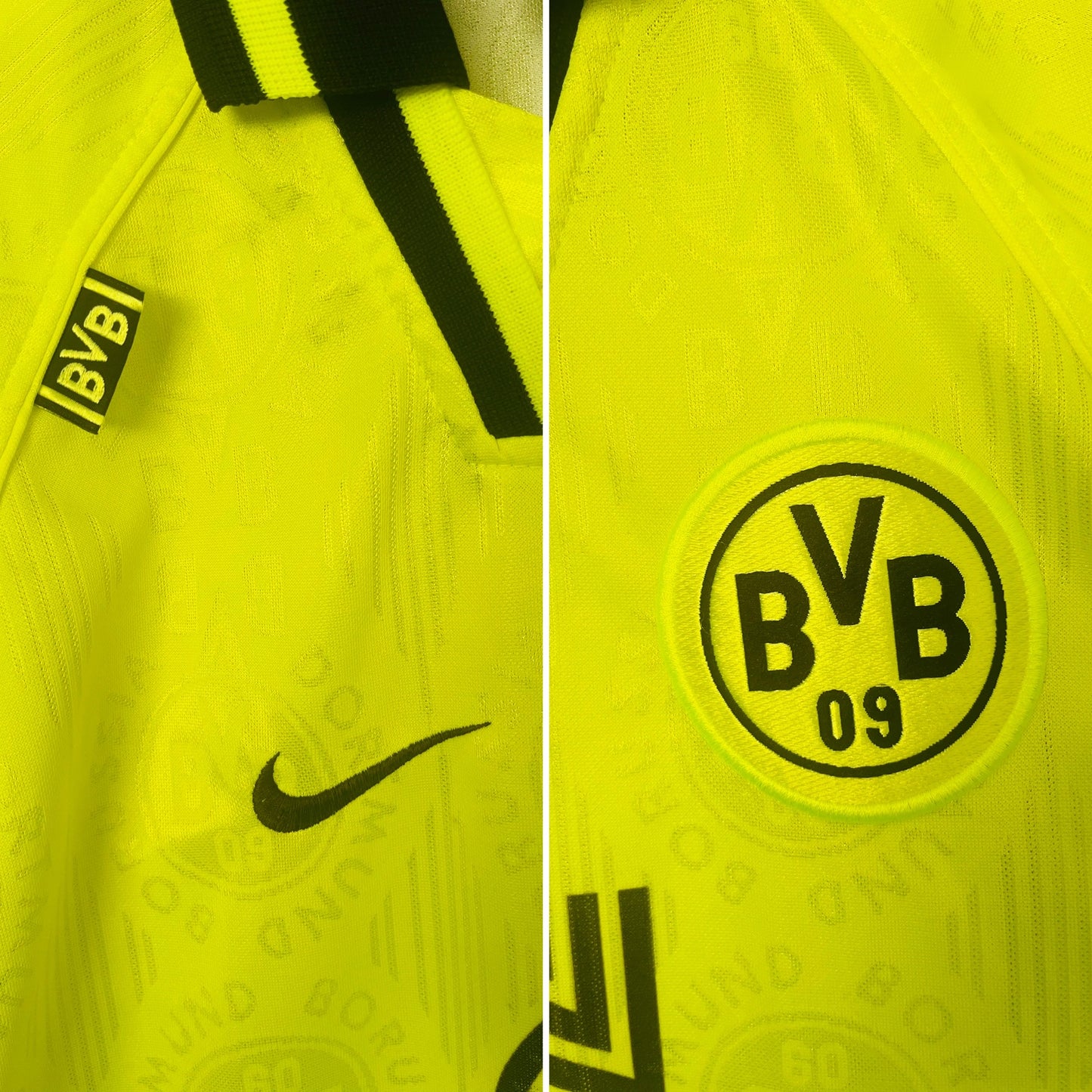 Borussia Dortmund home football shirt 1996/97 Medium