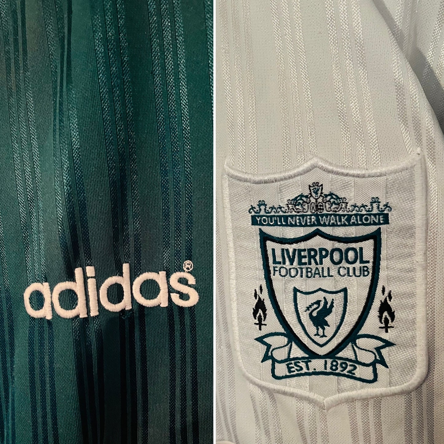 Liverpool away football shirt
1995/96 Fowler Large