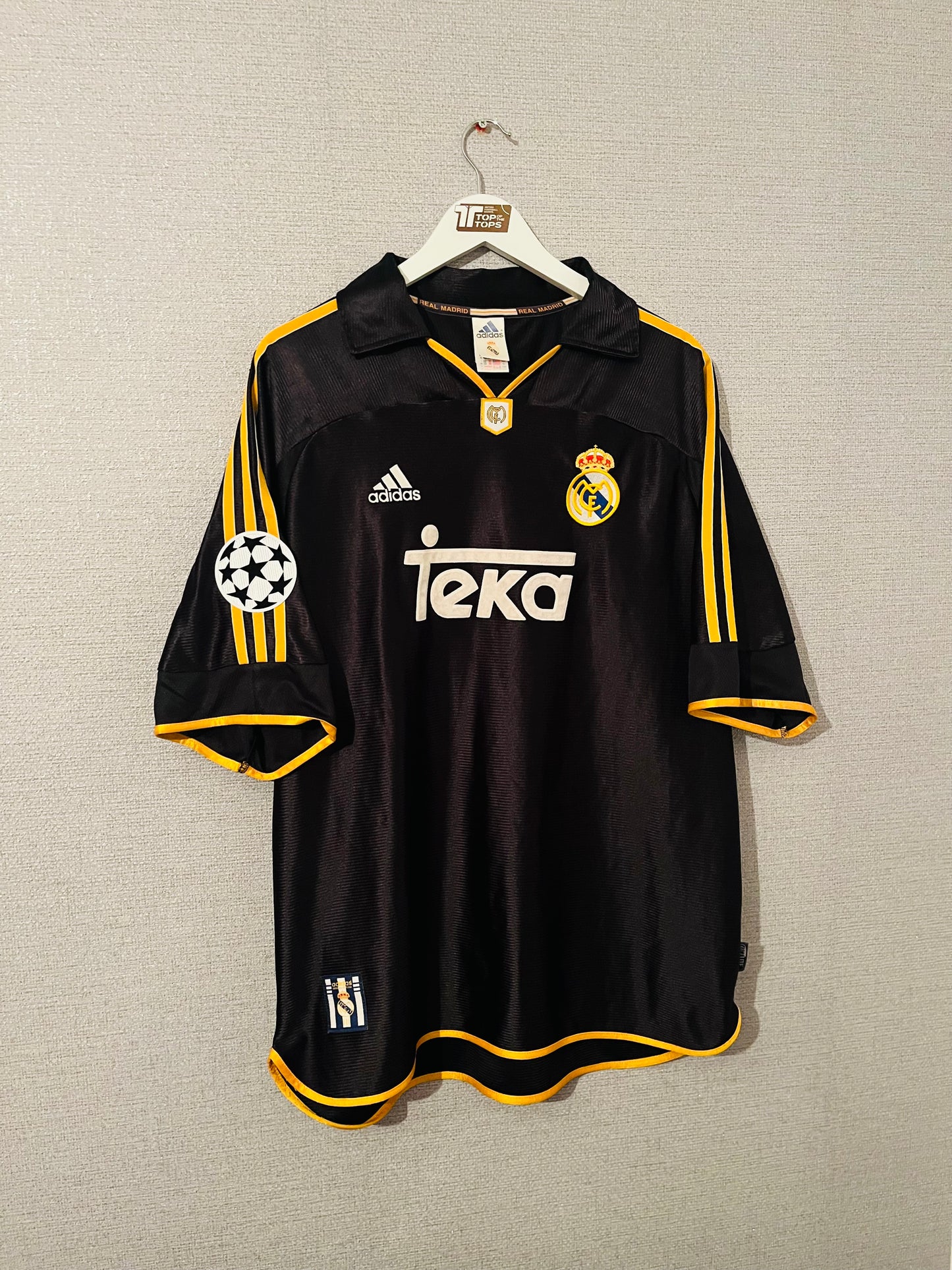 Real Madrid away football shirt 1999/2000 Redondo XL