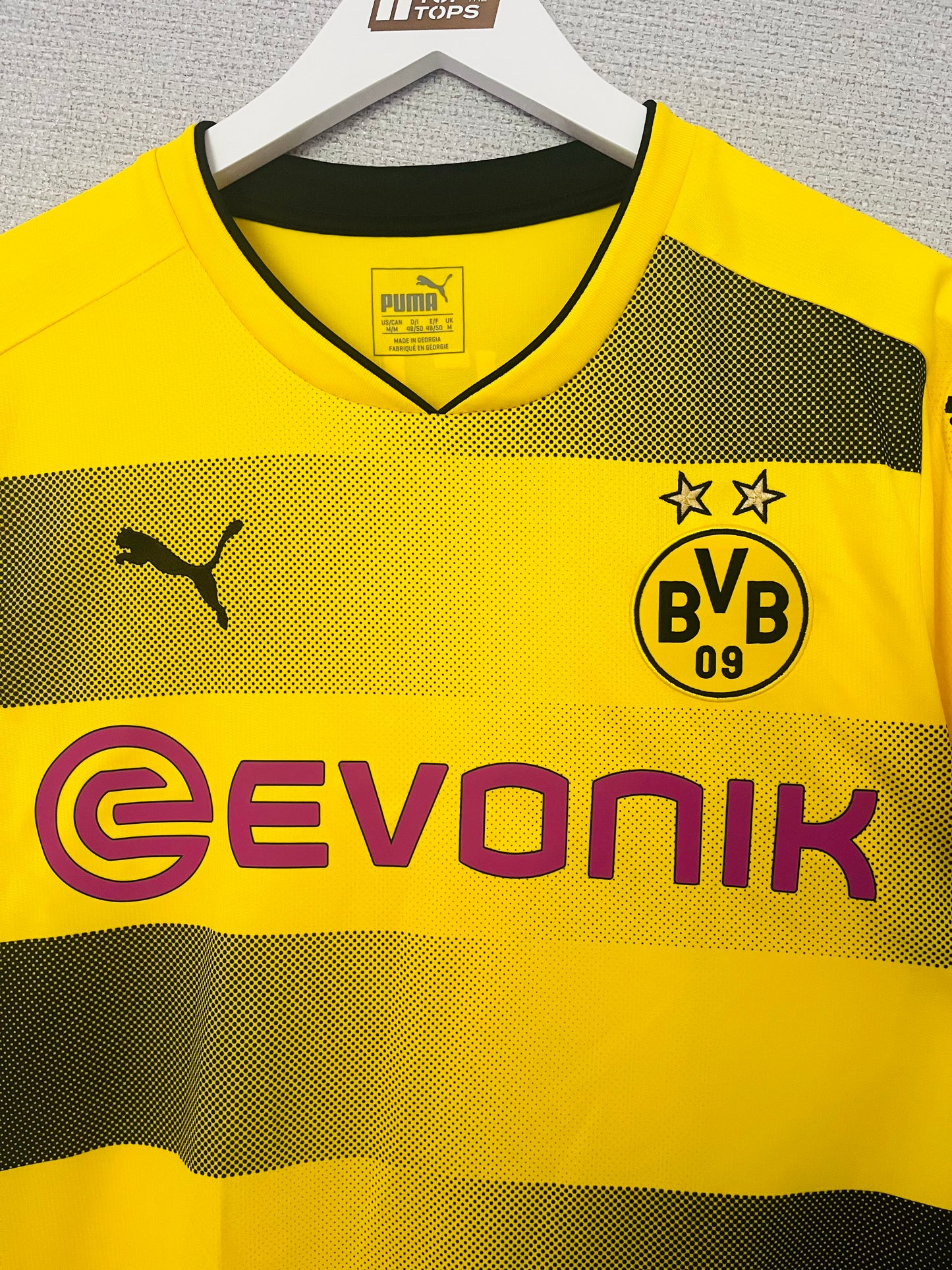 Borussia Dortmund home football shirt 2017/18 Reus Medium