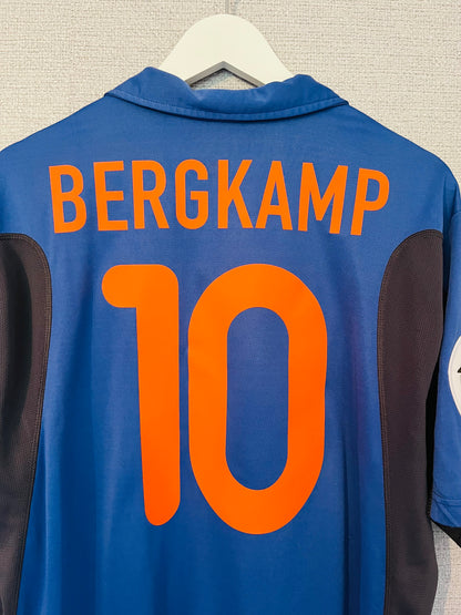 Holland Netherlands away football shirt Euro 2000 Bergkamp Large