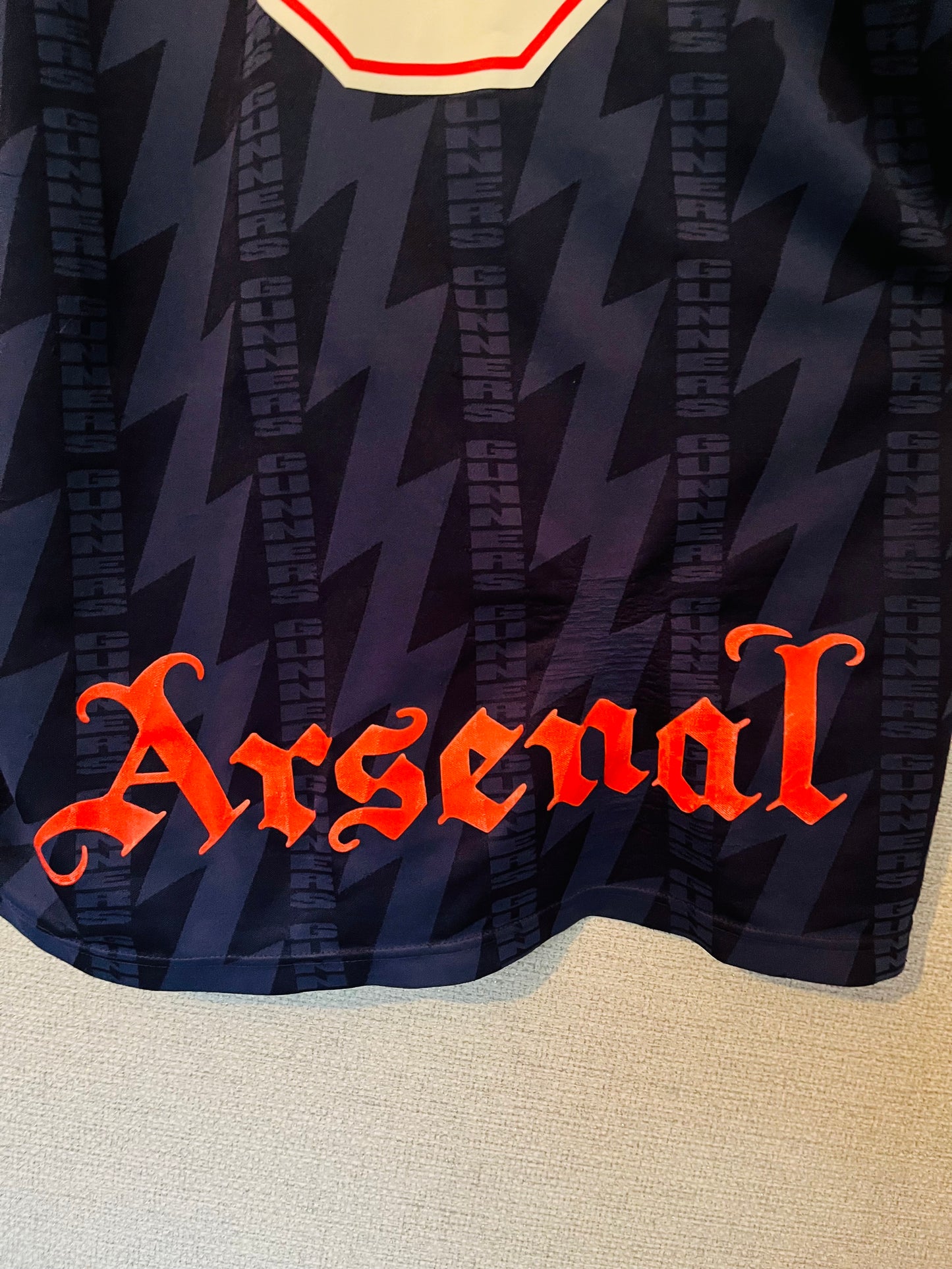 Arsenal away football shirt 1994/95 Wright XL