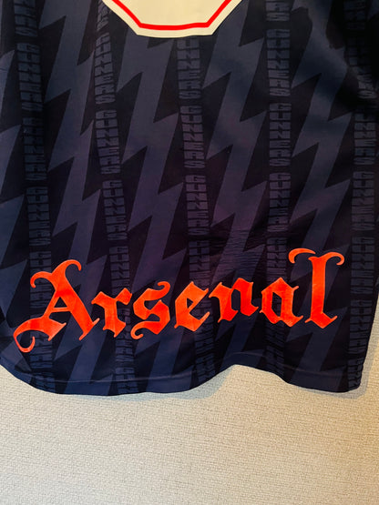 Arsenal away football shirt 1994/95 Wright XL