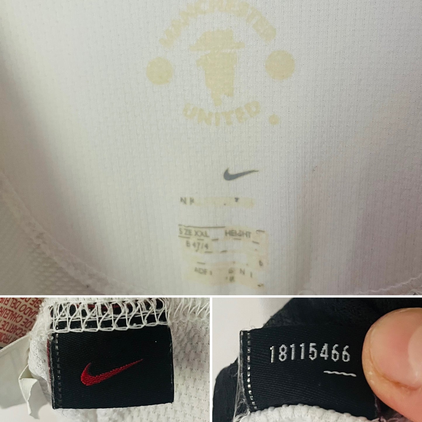 Manchester United away football shirt 2006/07 CR7 XXL