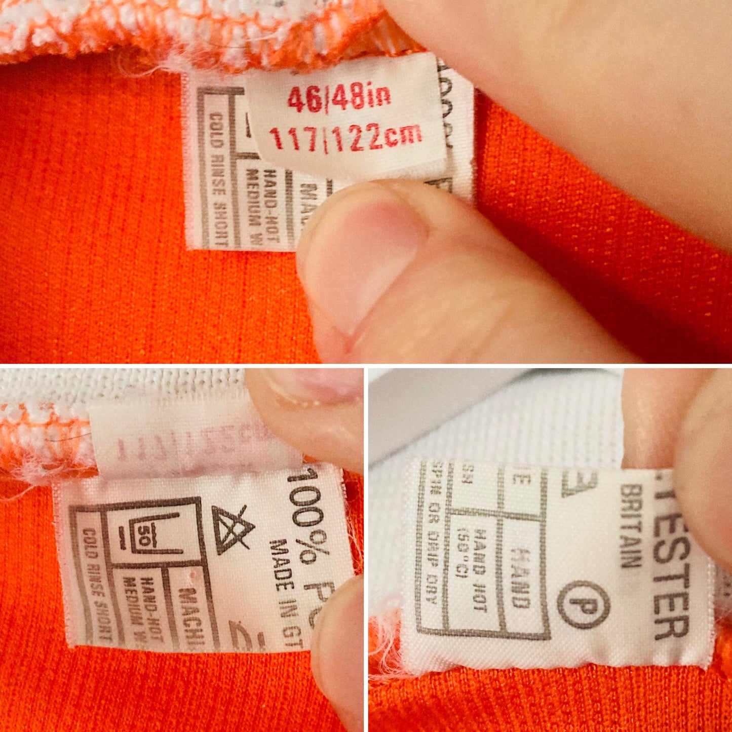 Blackpool home football shirt 1993/94 XXL