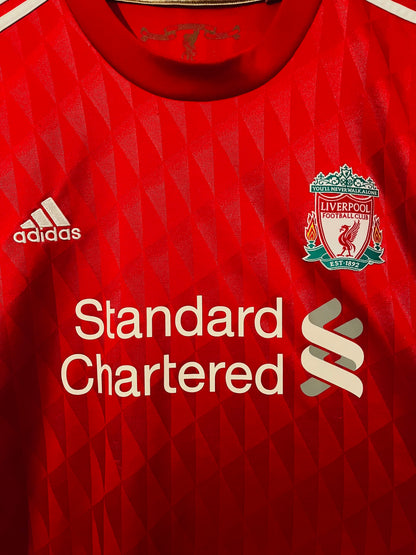 Liverpool home football shirt 2010/12 Gerrard XL