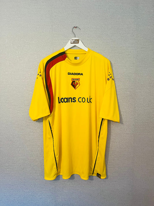 Watford home football shirt 2005/06 XL