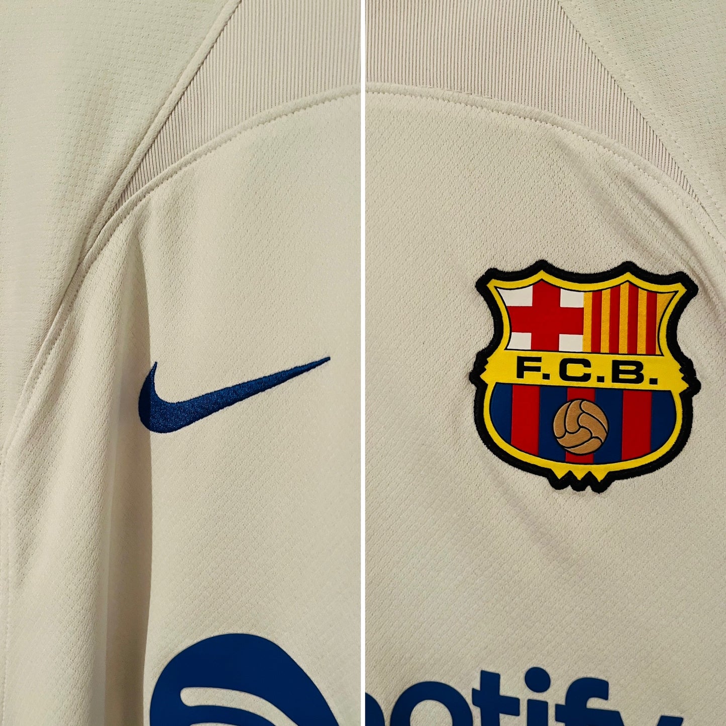 Barcelona away football shirt 2023/24 Lamine Yamal Large