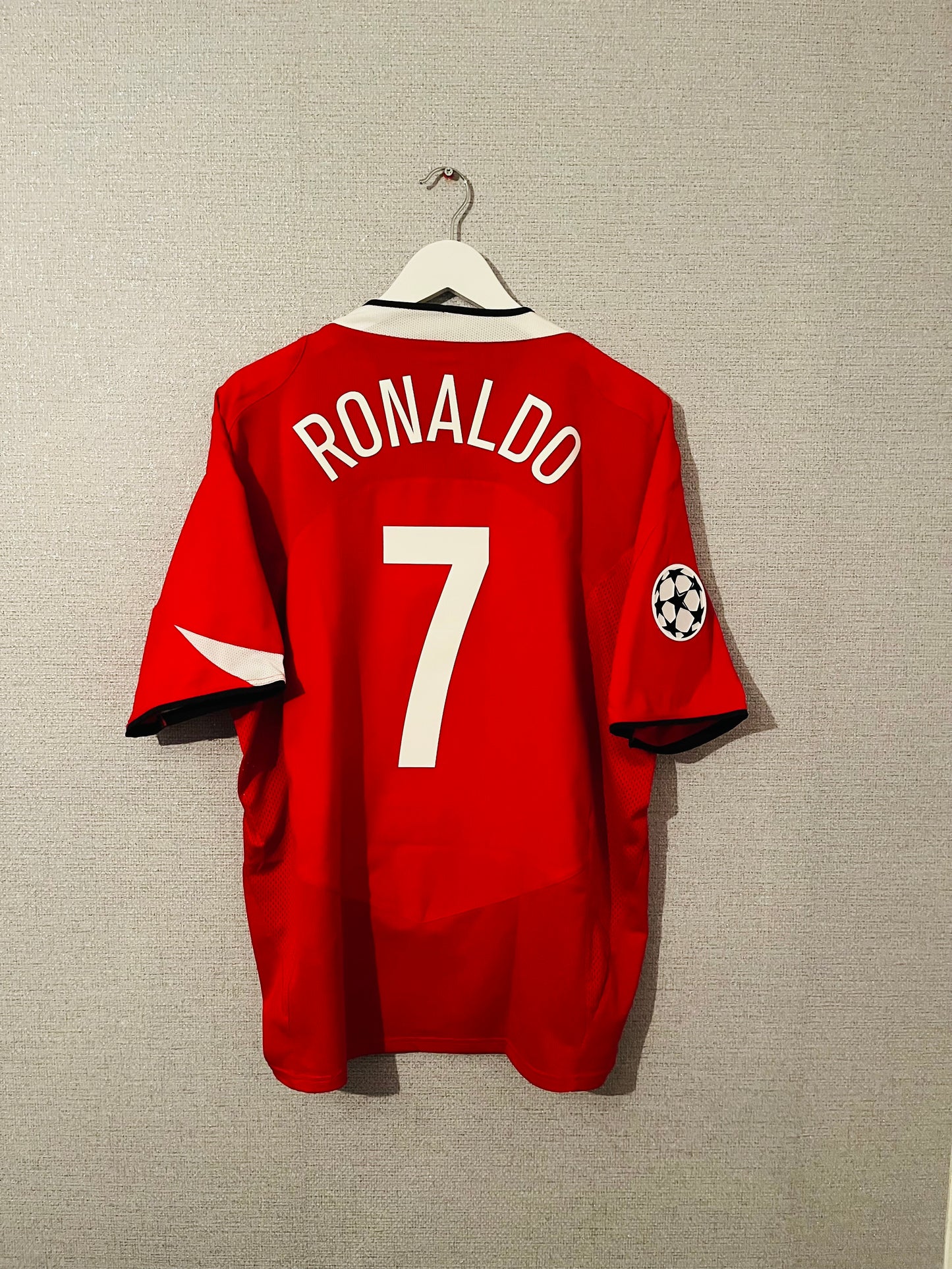 Manchester United home football shirt 2005/06 CR7 XL