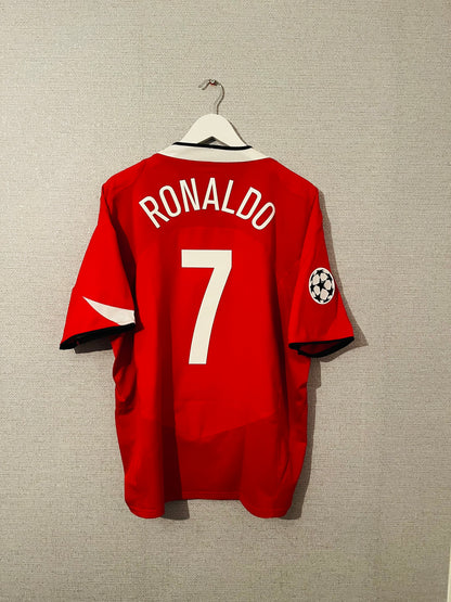 Manchester United home football shirt 2005/06 CR7 XL