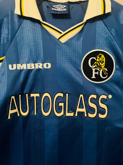 Chelsea home football shirt 1997/99 Gullit Large