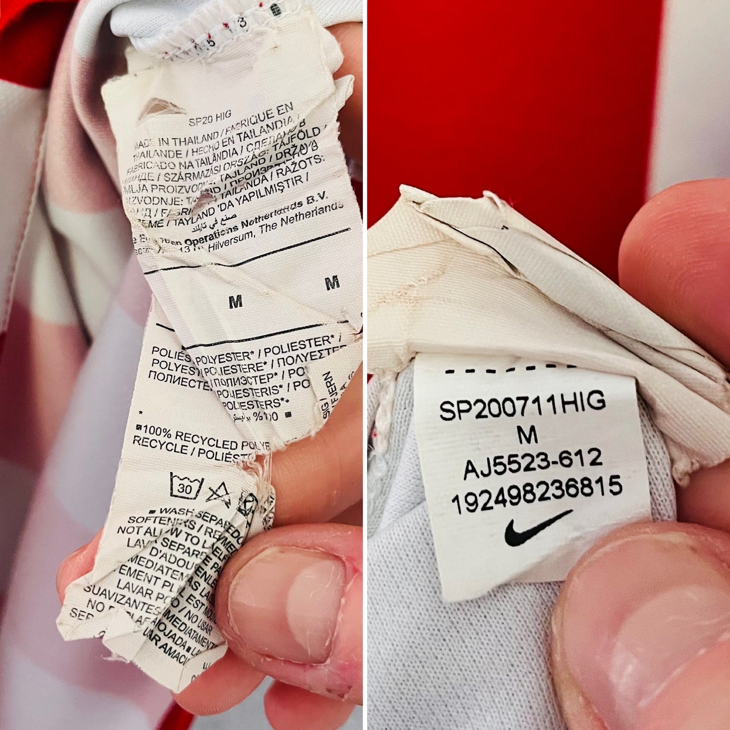 Atletico Madrid home football shirt 2019/20 Saul Medium