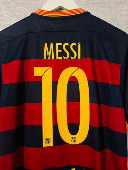 Barcelona home football shirt 2015/16 Messi Medium