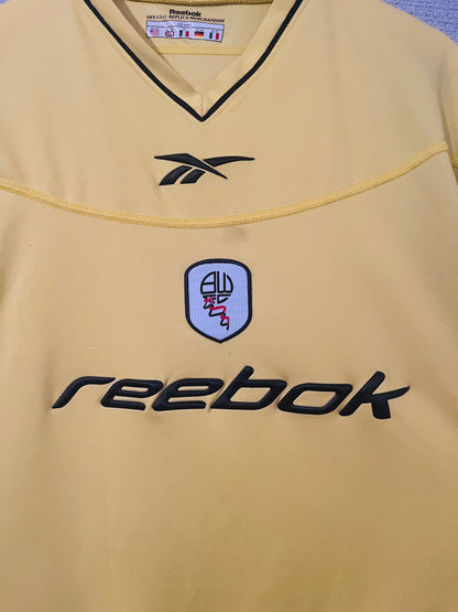 Bolton Wanderers away football shirt 2002/03 Okocha Large
