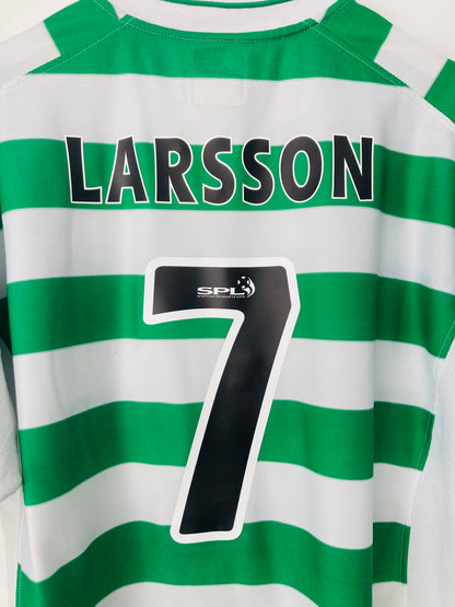 Glasgow Celtic home football shirt
2001/03 Larsson XL
