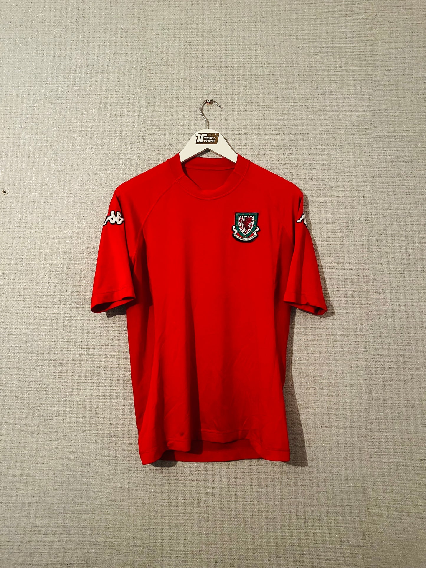 Wales home football shirt 2004/06 Large