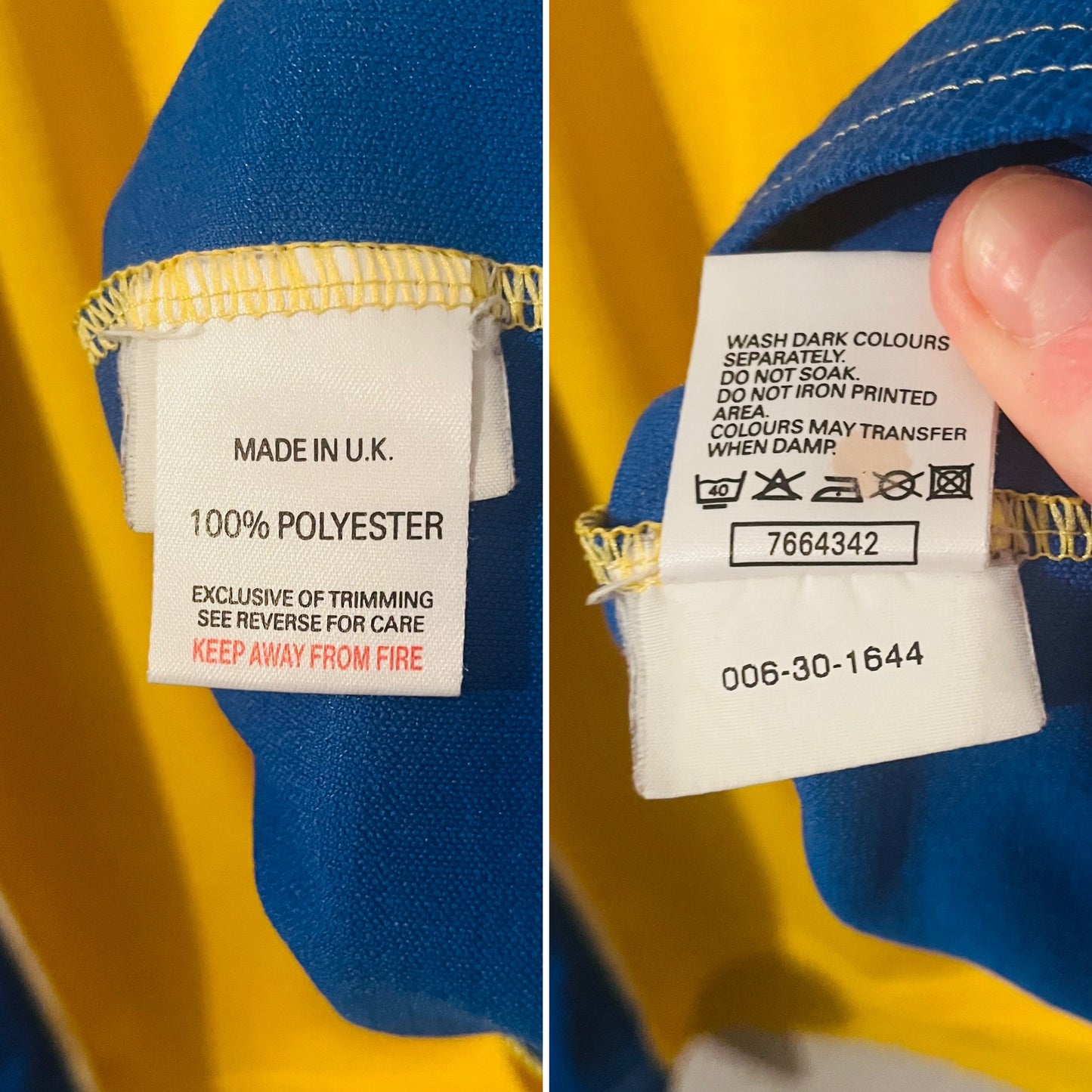 Derby County away football shirt 1999/2001 Eranio XXL