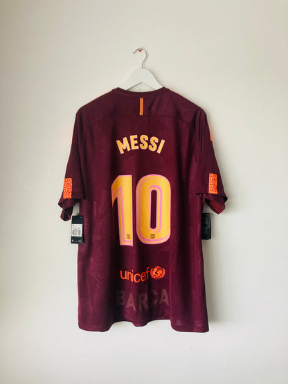 Barcelona third football shirt
2017/18 Messi XXL