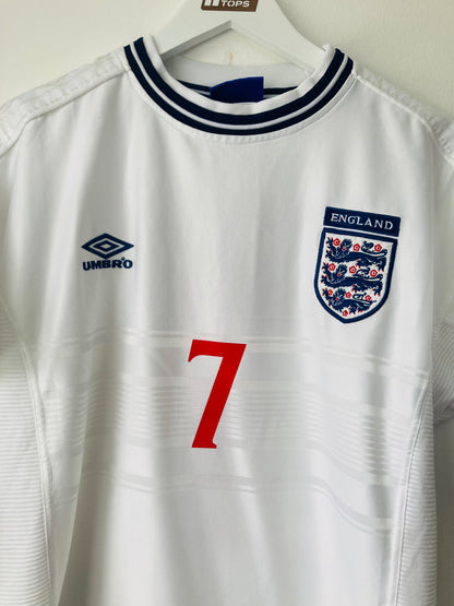 England home football shirt
1999/2000 Beckham Large
