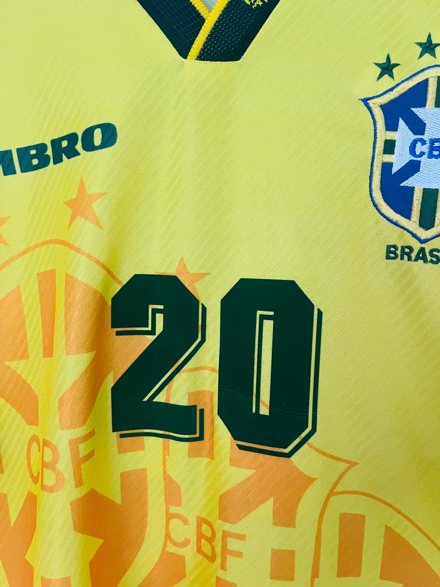 Brazil home football shirt
1994/95 Ronaldo XL