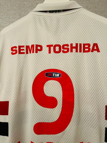 São Paulo home football shirt 2013/14 Fabiano XXL