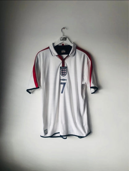 England home football shirt Beckham XL